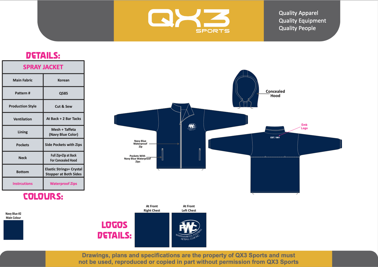 Spray Jacket