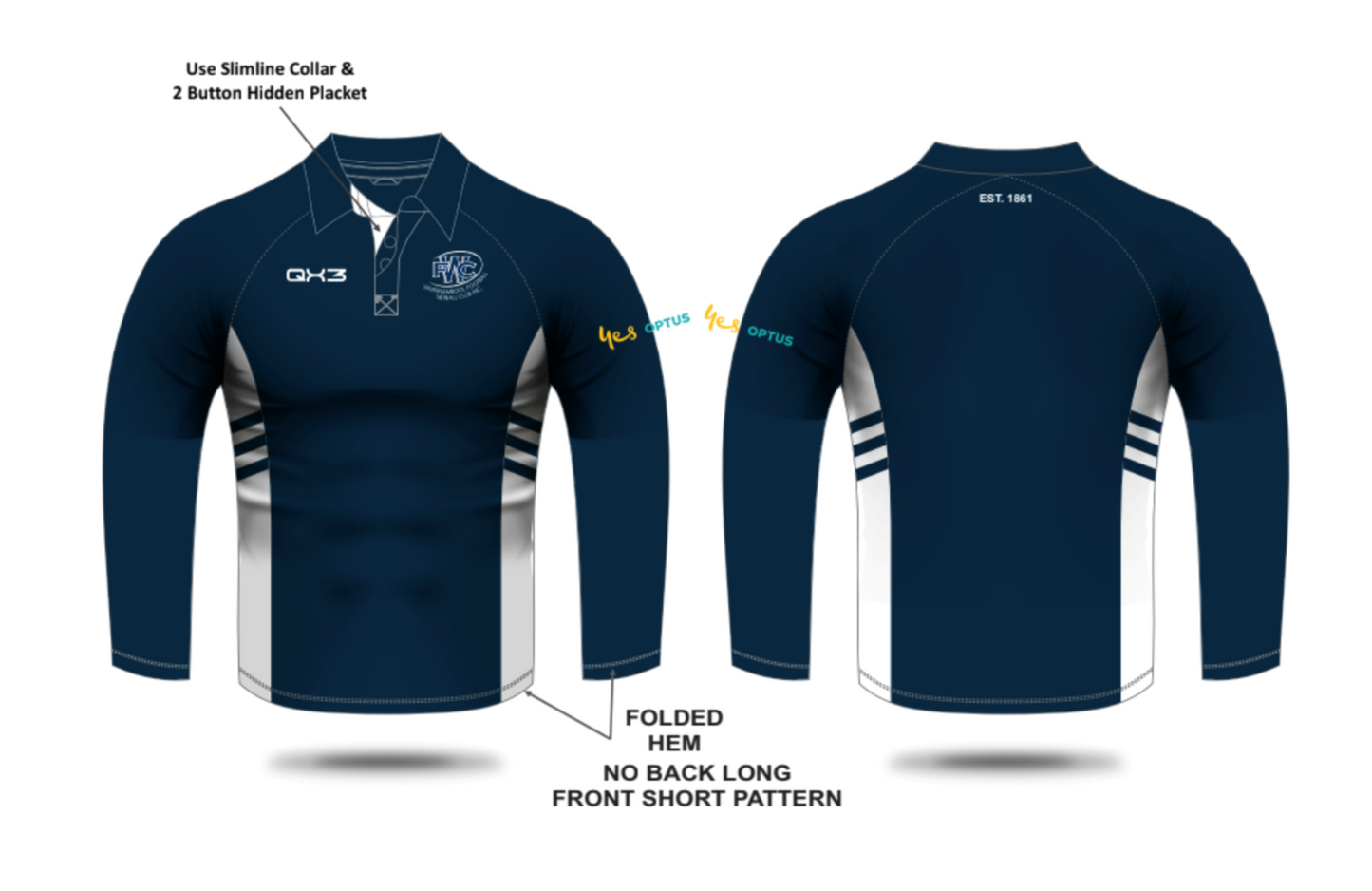 Social Polo - long sleeve