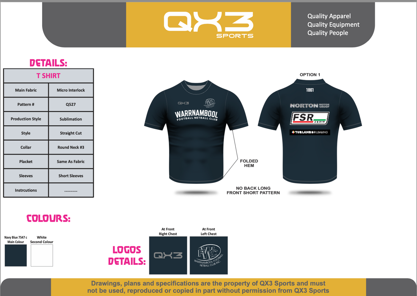 Junior Football Training Top